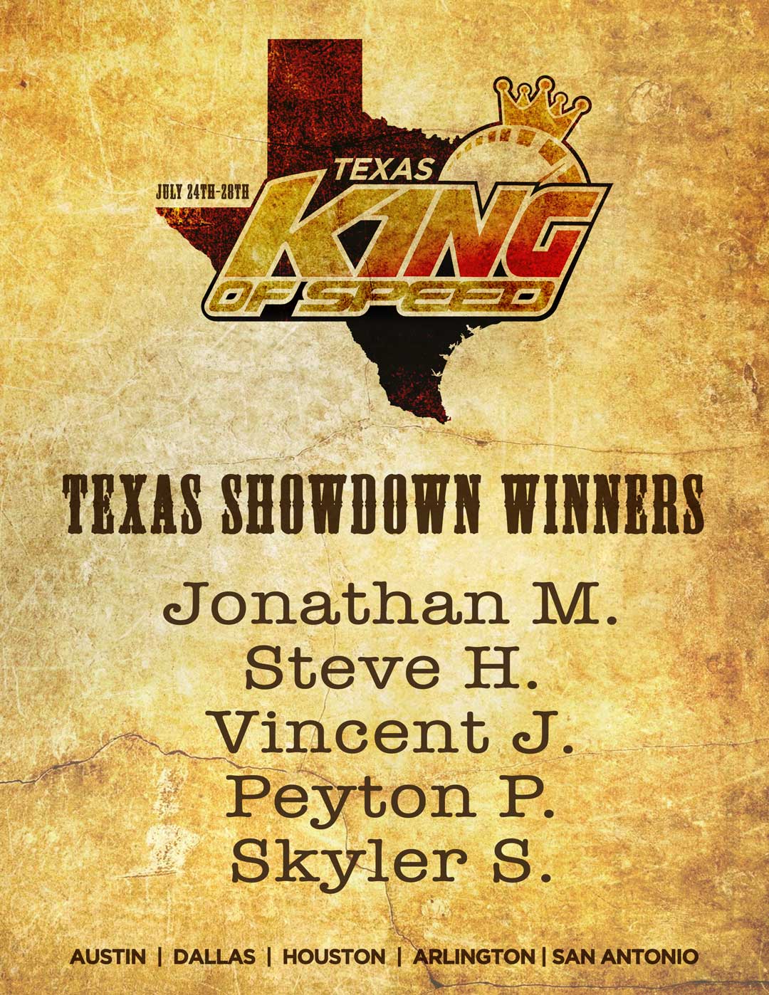 king of speed texas