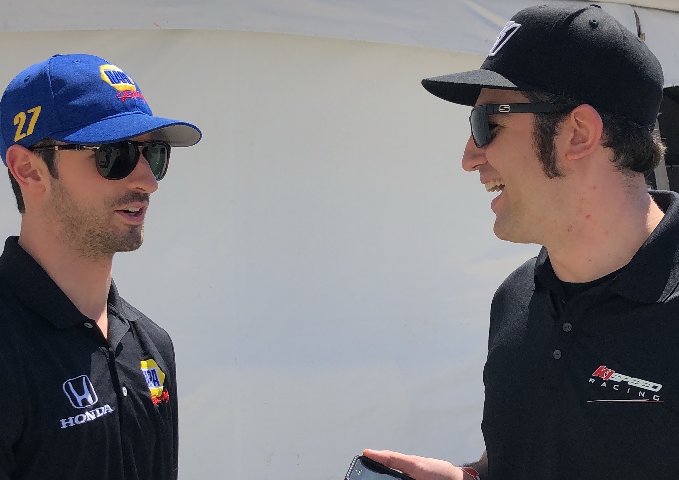 Alexander Rossi speaks with K1 Speed in an interview