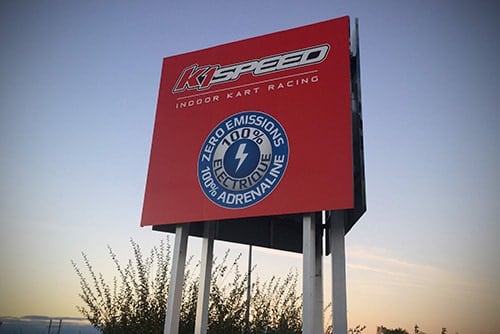 featured image of K1 Speed Lyon sign