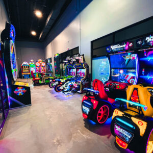 the arcade inside k1 speed columbus